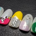 Guest tutorial at A Girl’s Gotta Spa – Love is blind braille nail